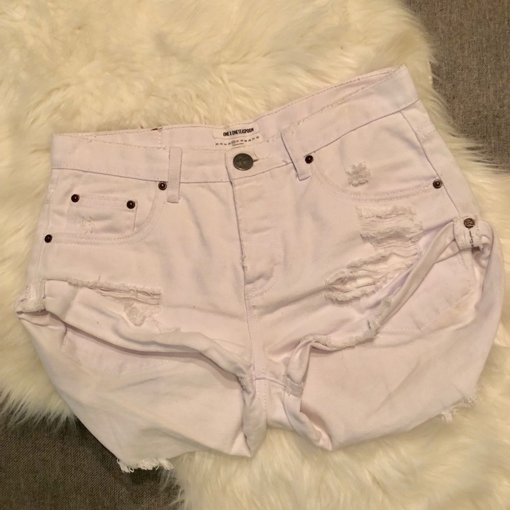 One Teaspoon Bandits - White 26